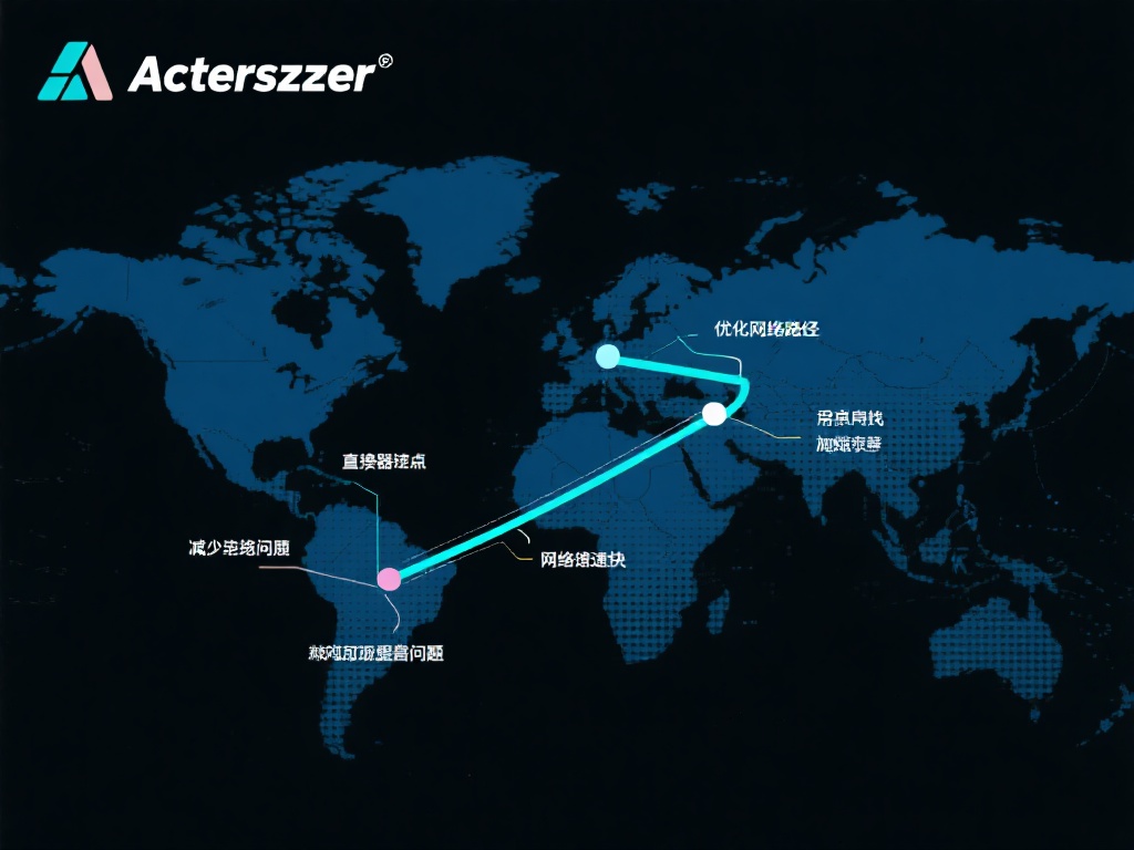 优化网络路径：加速器首先为用户寻找最佳的服务器节点