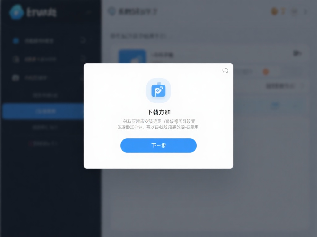 下载完成后，系统会自动弹出安装向导。在这一步，只需